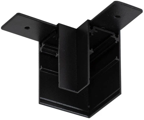 L tipo paviršinio magnetinio bėgelio sujungimas MAGNETIC, juodas