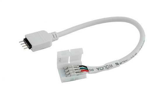 Lanksti RGB LED juostos jungtis OPTONICA