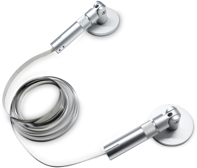 Lankstus LED juostos profilis TESI, plieno sp., 5m, 8mm pločio, 344935