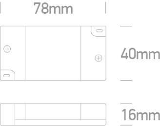 LED dimeris, 12-24V, DALI/PUSH, 89100L
