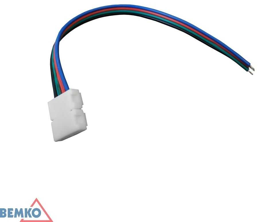 LED juostos jungtis 1-10mm 5050 RGB