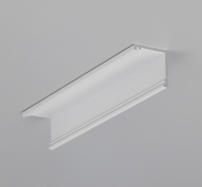 LED juostos kampinis profilis CABI12 DUO E, baltas, 2m