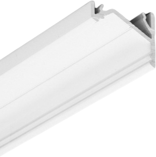 LED juostos kampinis profilis CORNER16.v2, baltas, 2m