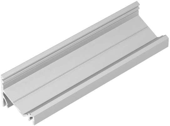 LED juostos kampinis profilis CORNER16.v2, anoduoto aliuminio, 2m