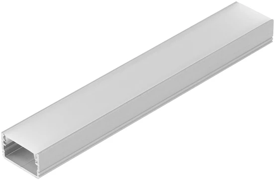 LED juostos paviršinis profilis UNI14 BC3/Y, anoduoto aliuminio, 2m