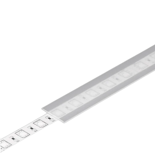 LED juostos profilio dangtelis B, baltas, 2m