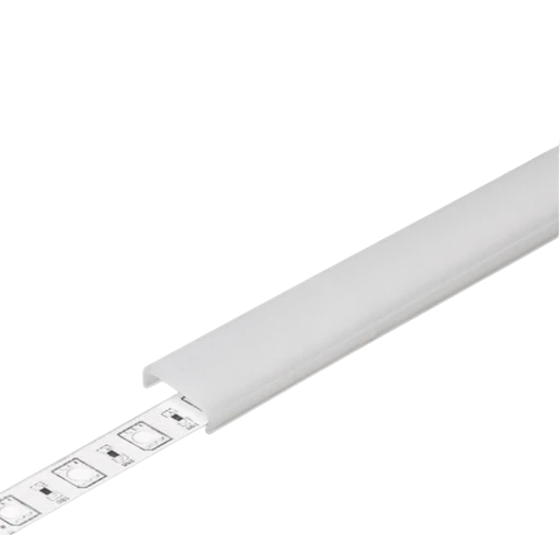 LED juostos profilio dangtelis C CLICK, baltas, 2m
