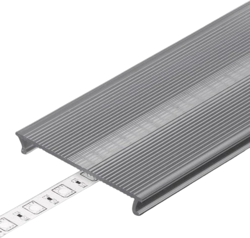 LED juostos profilio dangtelis C10 CLICK WIDE, 2m