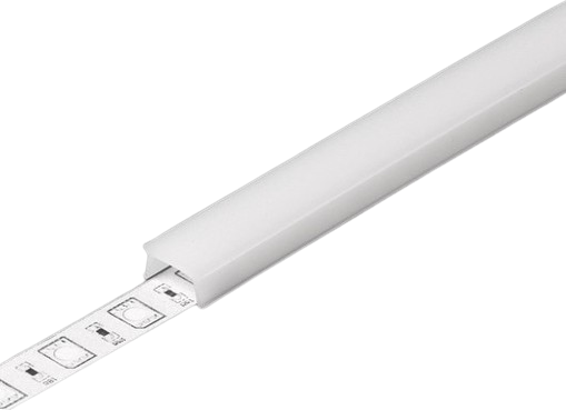 LED juostos profilio dangtelis C4 CLICK, baltas, 1m