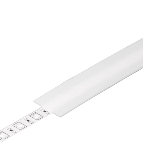 LED juostos profilio dangtelis E, baltas, 2m