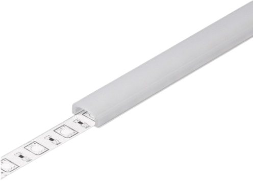 LED juostos profilio dangtelis I CLICK, baltas, 3m