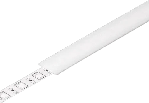 LED juostos profilio dangtelis J, baltas, 2m