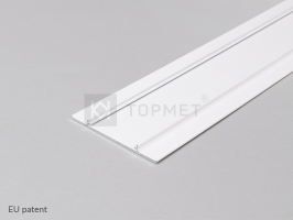 LED juostos profilio dangtelis WALLE12, baltas, 2m