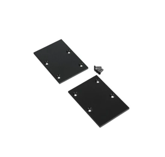 LED juostos profilio PIXEL33-02 užbaigimo elementai, juodos sp., 2vnt.