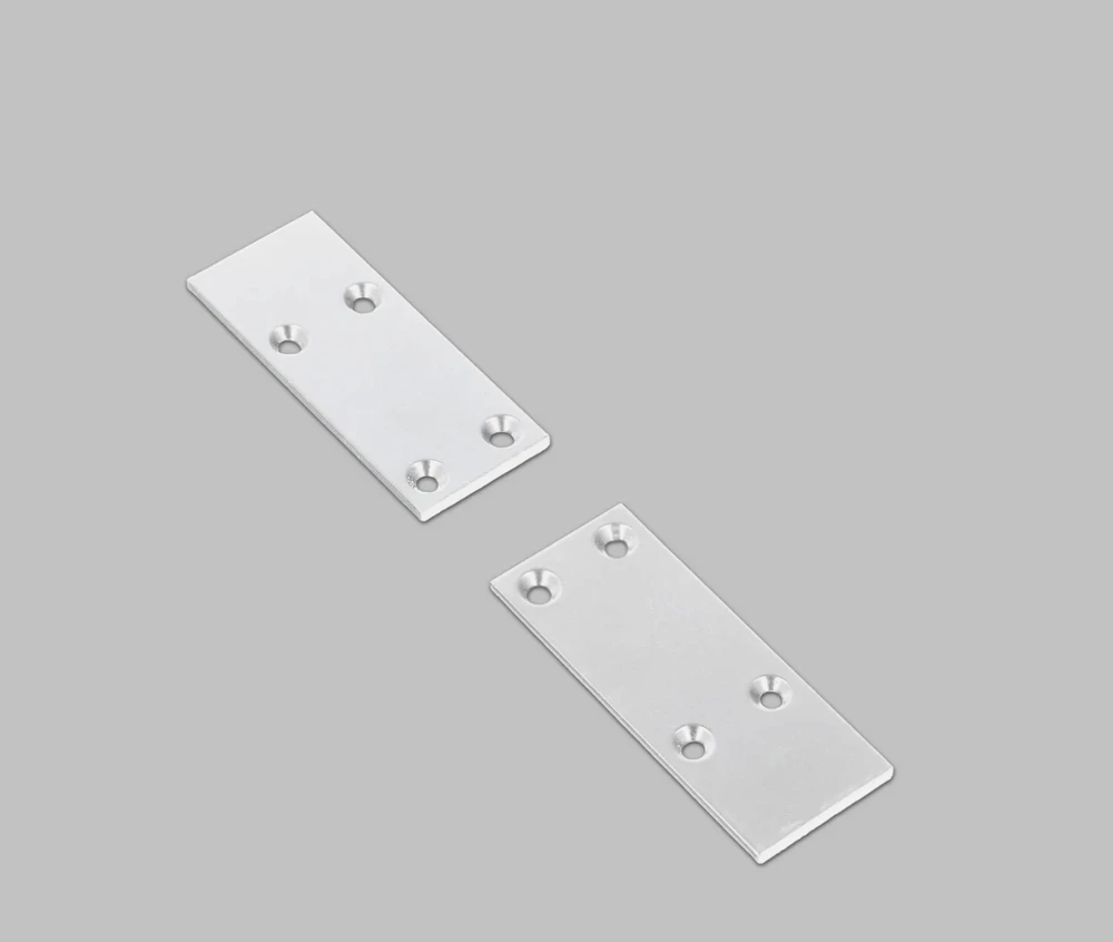 LED juostos profilio PIXY20-02 užbaigimo elementai, balti, 2vnt.