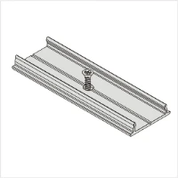 LED juostos profilio sujungimo elementas X