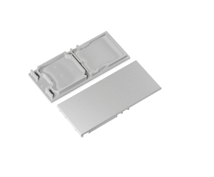 LED juostos profilio užbaigimai COMBO30-01A-E9, sidabro sp, 2vnt.