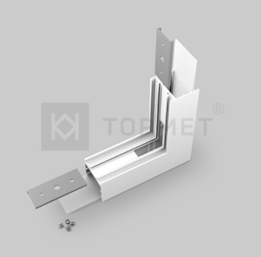 LED juostos profilio VARIO30-02 270 laipsnių kampinis sujungimas, baltas