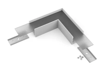 LED juostos profilio VARIO30-02 kampinis sujungimas 90 laipsnių, anoduotas