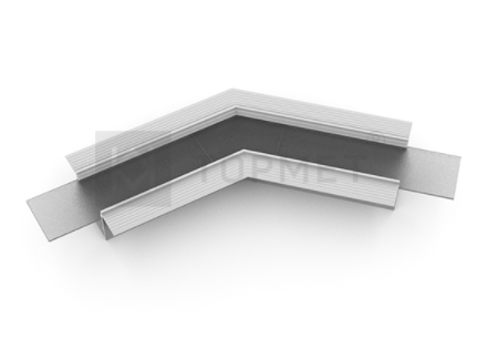 LED juostos profilio VARIO30-05 135 laipsnių kampinis sujungimas, anoduotas aliuminis
