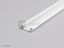 LED juostos profilis BEGTIN12 J/S, baltas, 2m
