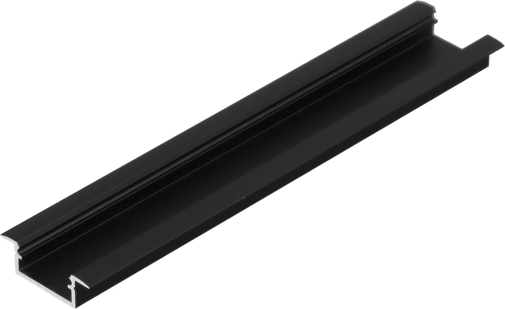 LED juostos profilis BEGTIN12 J/S, juodas, 2m