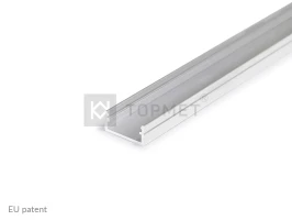 LED juostos profilis BEGTON12 J/S, neanoduotas aliuminis, 2m