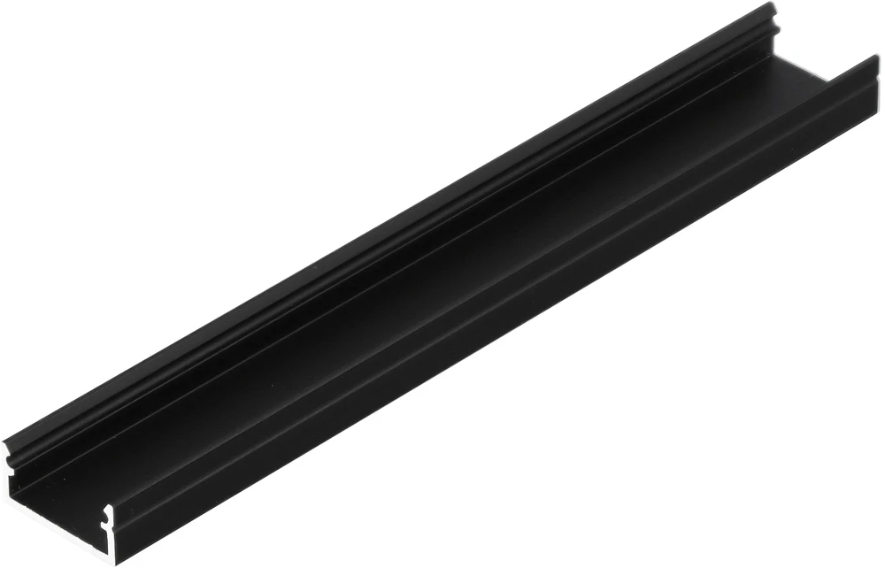 LED juostos profilis BEGTON12, juodai anoduotas, 3m