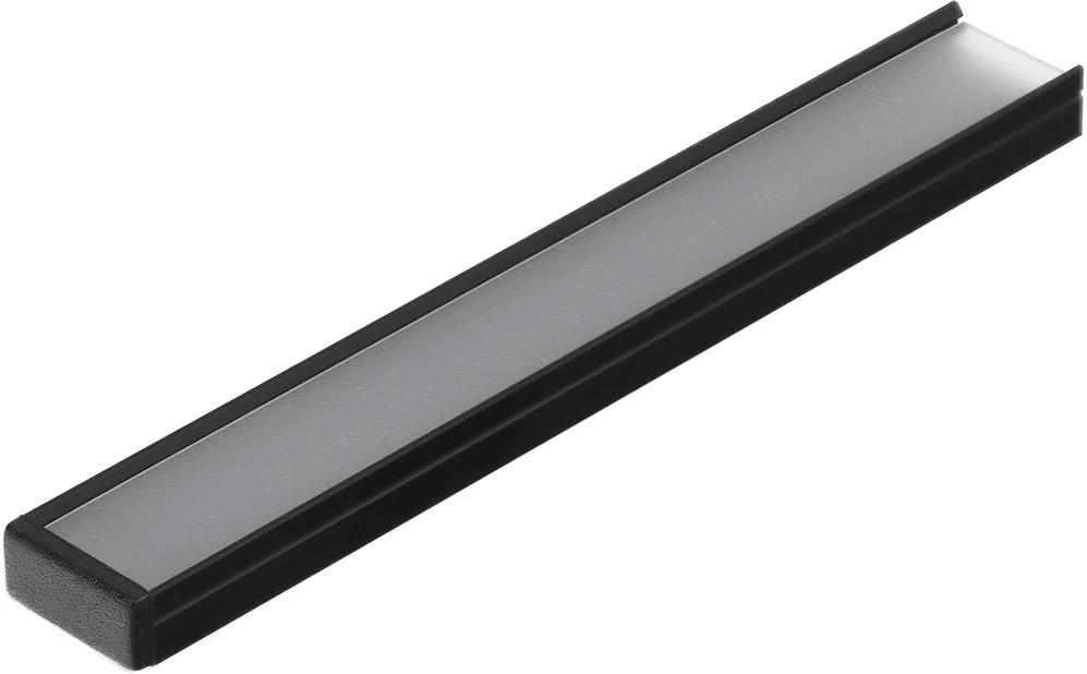 LED juostos profilis BEGTON12, juodai anoduotas, 3m