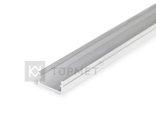 LED juostos profilis BEGTON12, neanoduotas aliuminis, 3m