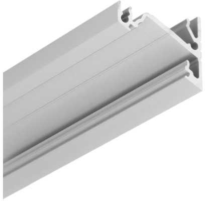 LED juostos profilis CORNER14 EE7F/TY, anoduoto aliuminio sp., 1m