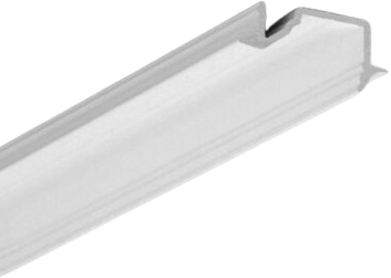 LED juostos profilis DIAGONAL10 C, baltas, 2m