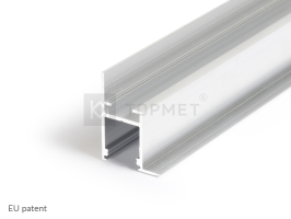 LED juostos profilis FRAME14 BC/Q, neanoduotas aliuminis, 2m