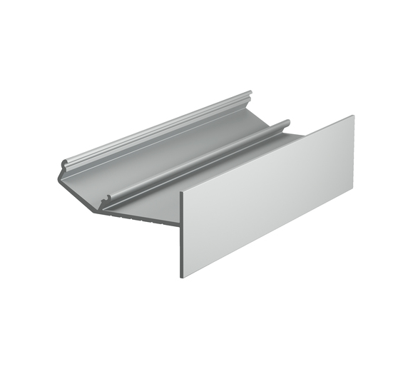 LED juostos profilis GLOW12 UP A1C, anoduotas aliuminis, 2m