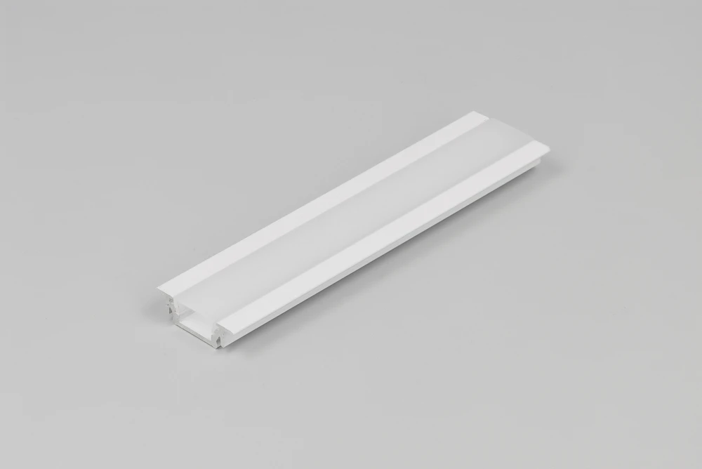 LED juostos profilis GROOVE10 BC/UX, baltas, 2m