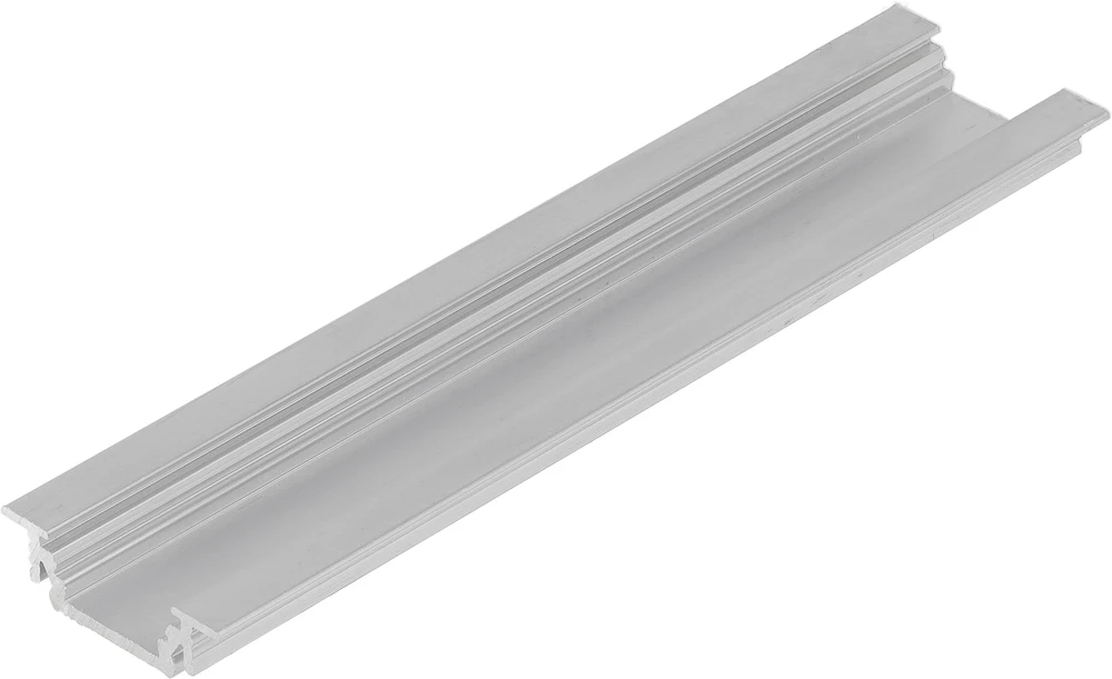 LED juostos profilis GROOVE10 BC/UX, neanoduotas aliuminis, 2m