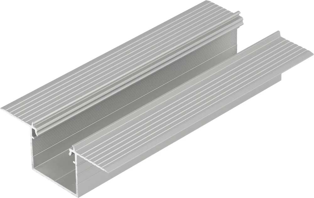 LED juostos profilis LINEA-IN20 TRIMLESS EF, anoduotas aliuminis, 2m