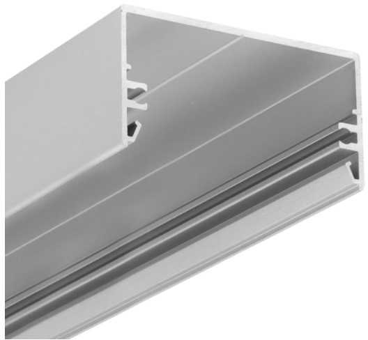 LED juostos profilis LOWI, anoduotas aliuminis, 2m