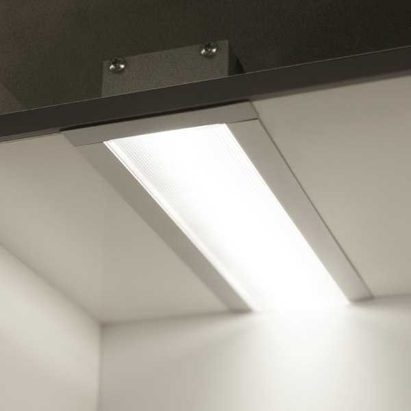 LED juostos profilis PHIL, baltas, 2m