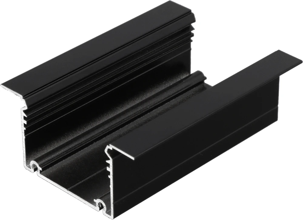LED juostos profilis PHIL, juodas, 2m