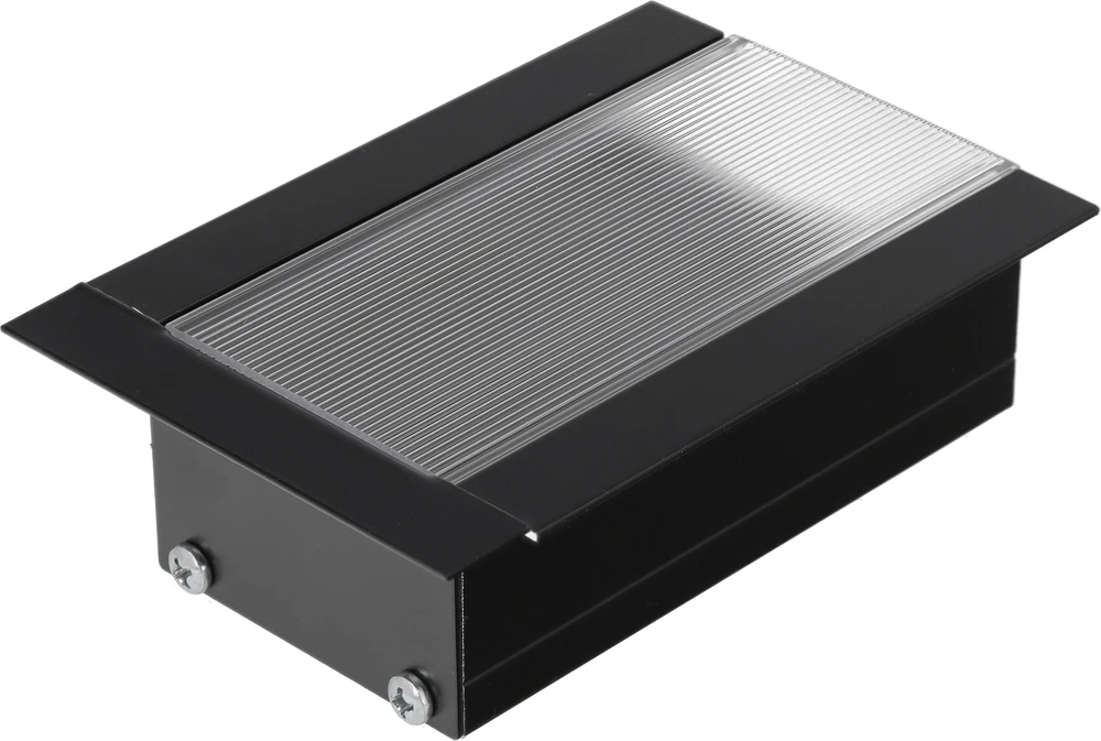 LED juostos profilis PHIL, juodas, 2m