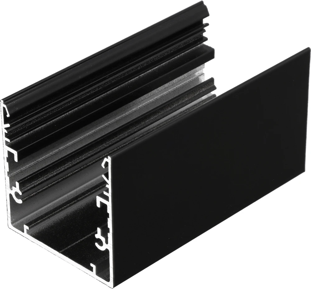 LED juostos profilis PHIL53, juodas, 2m