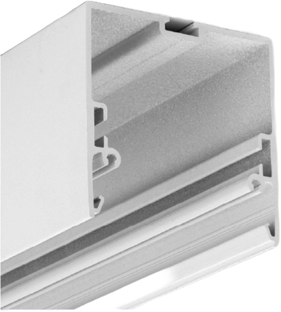 LED juostos profilis PHIL.V2, baltas, 2m