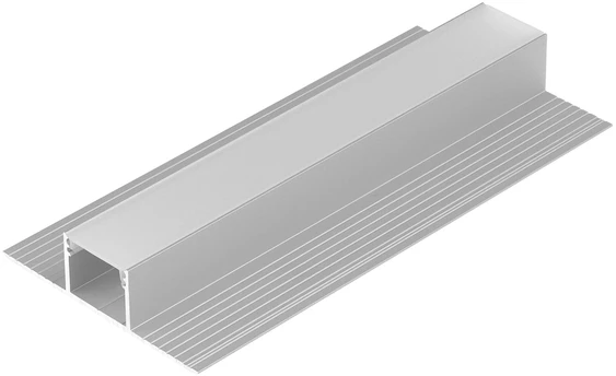 LED juostos profilis PLANE14 IN, neanoduoto aliuminio sp., 2m