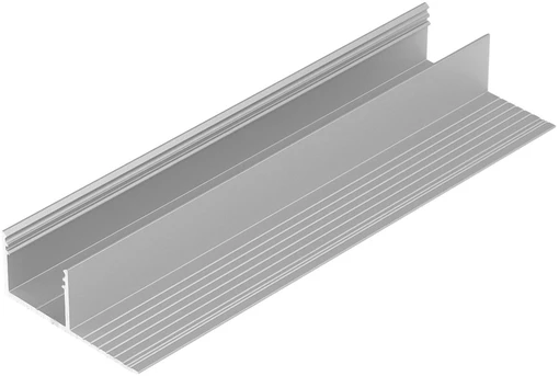 LED juostos profilis PLANE14 SIDE, anoduoto aliuminio sp., 3m