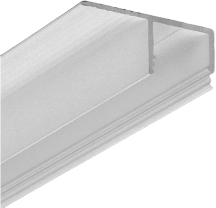 LED juostos profilis PLANE14 SIDE, baltas, 3m