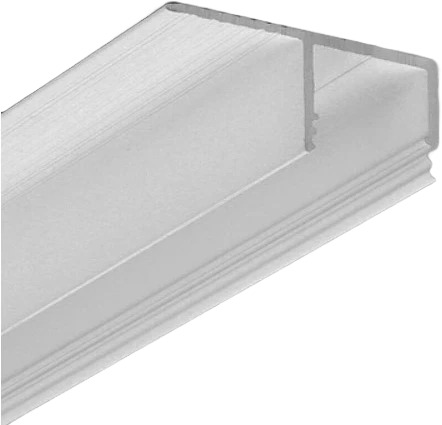 LED juostos profilis PLANE14 SIDE, baltas, 2m