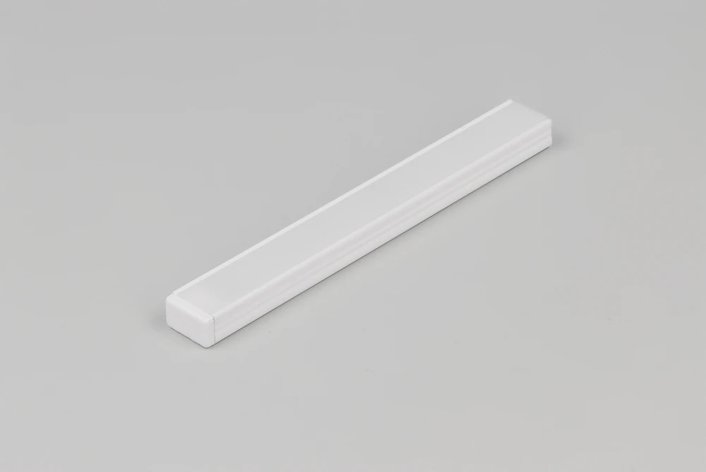 LED juostos profilis SLIM8, baltai dažytas, 3m