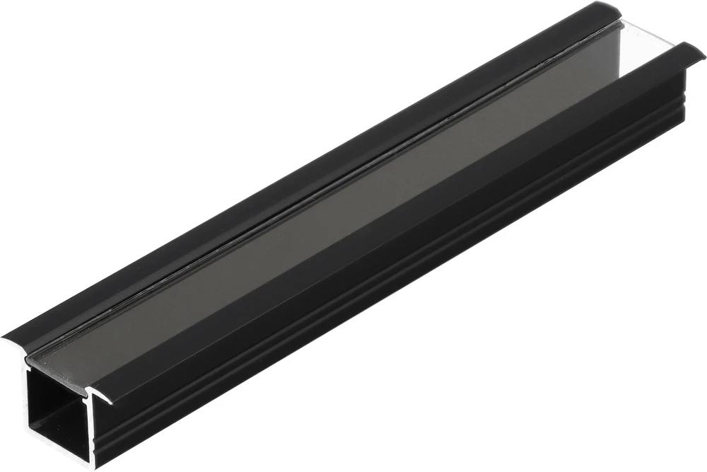 LED juostos profilis SMART-IN10 AC2/Z, juodas, 2m