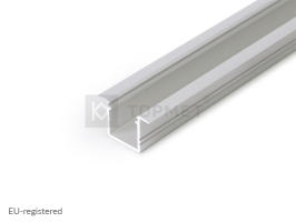 LED juostos profilis SMART-IN10 AC2/Z, neanoduotas aliuminis, 2m